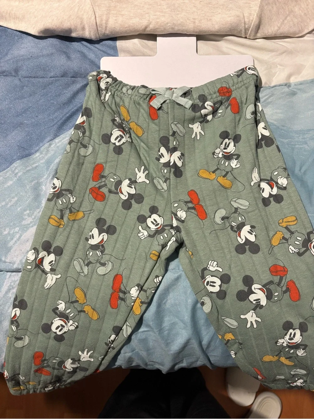 Disney Mickey Mouse Green and Cream Kids Joggers Set - 3 Styles